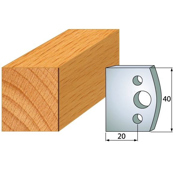 IGM Profilové nože F026-002 pár nožov (F026-002)